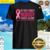 in this familynobody fights alone shirt