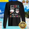 just a girl who loves jesus and owls costume christian premium sweater