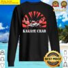 karate crab sweater