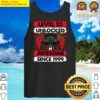 level 23 unlocked awesome since 1999 23rd birthday gaming tank top