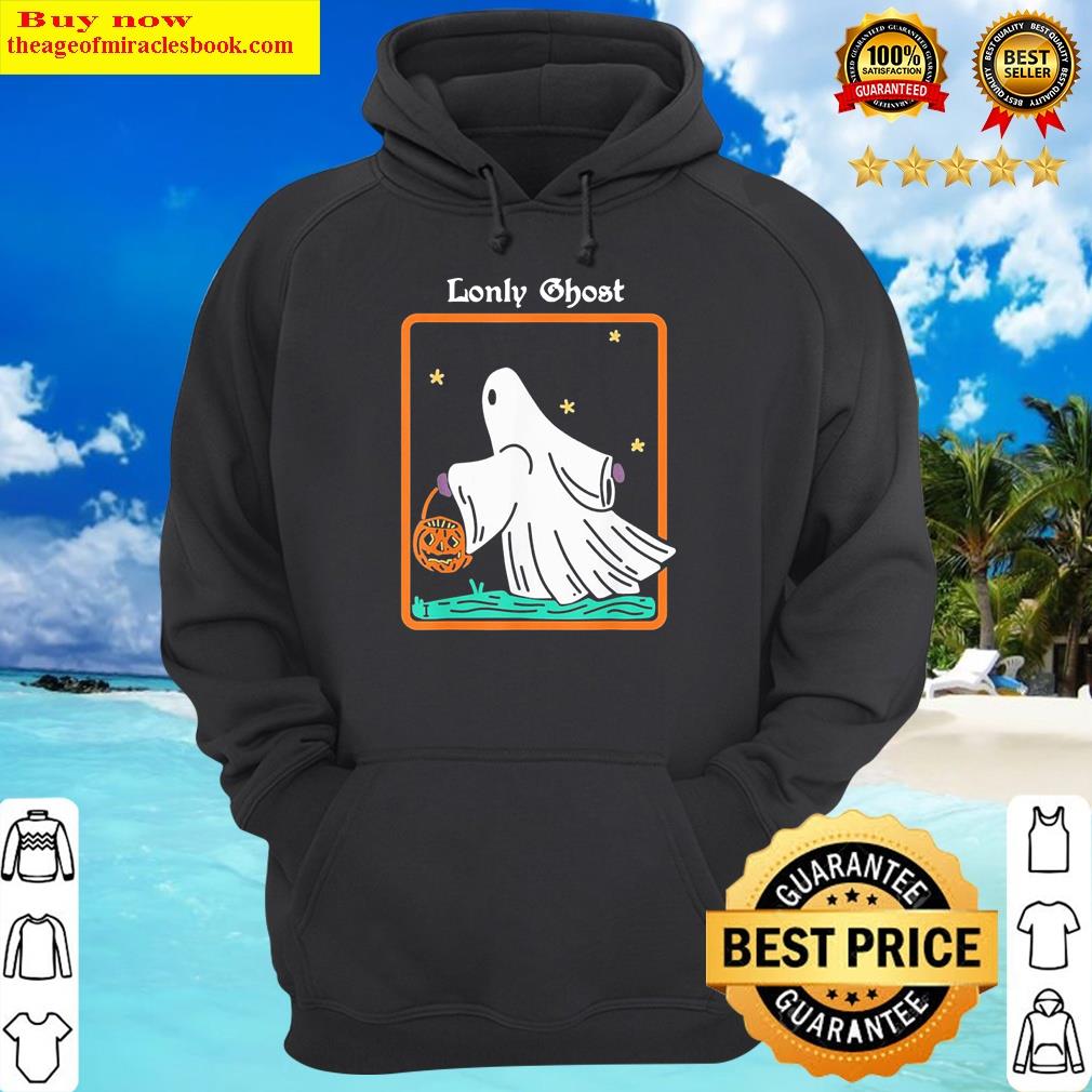 lonely ghost tarot card halloween spooky classic hoodie