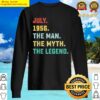 man myth legend july 1956 66th birthday tee for 66 years old sweater