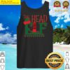 matching family funny the head elf christmas tank top