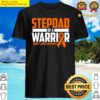 mens stepdad kidney cancer awareness warrior orange ribbon shirt