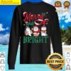 merry and bright otter christmas sweater