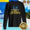 moped scooter gift motor rider sweater
