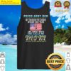 my favorite hero wears dog tags combat boots proud army mom tank top