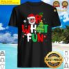 oh what fun christmas with wreath and tree costume kids shirt