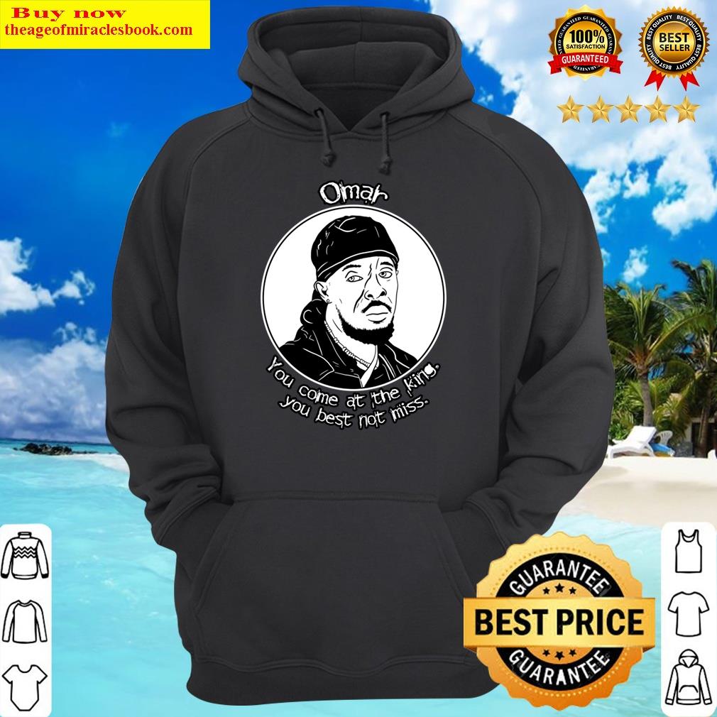 omar little the wire hoodie