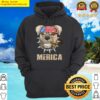 pitbull merica patriotic dog lovers us flag 4th of july long sleeve hoodie