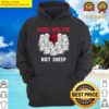 raise wolves not sheep american patriot wolves among sheep hoodie