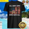 retro us veteran all gave some some gave all memorial day tank top shirt