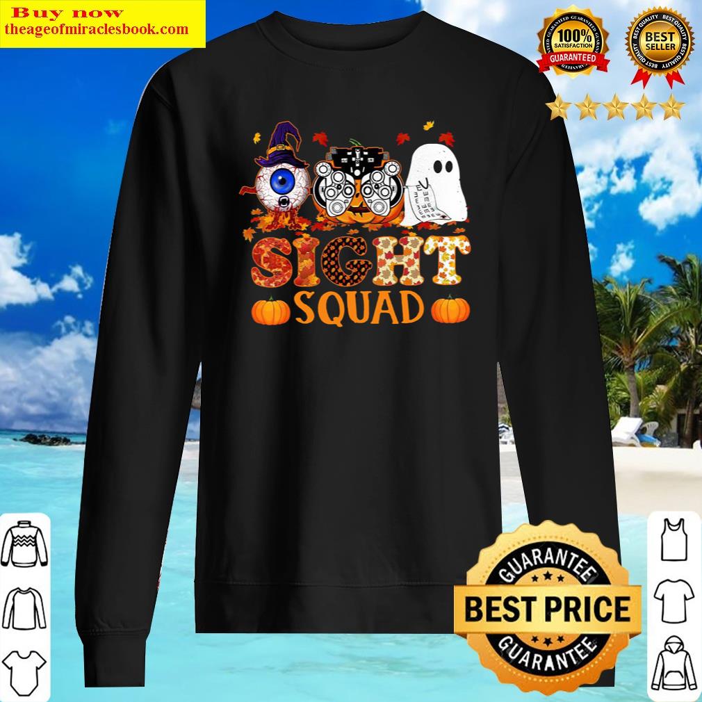 Sight Squad Ghost Boo Halloween Shirt Sweater