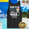 soon to be grandpa est 2021 2020 gift tee funny daddy dad tank top