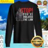 stop youve violated the law sweater