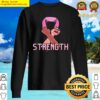 strength pink october sweater