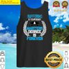 suffering is temporary masters degree forever funny mba grad tank top