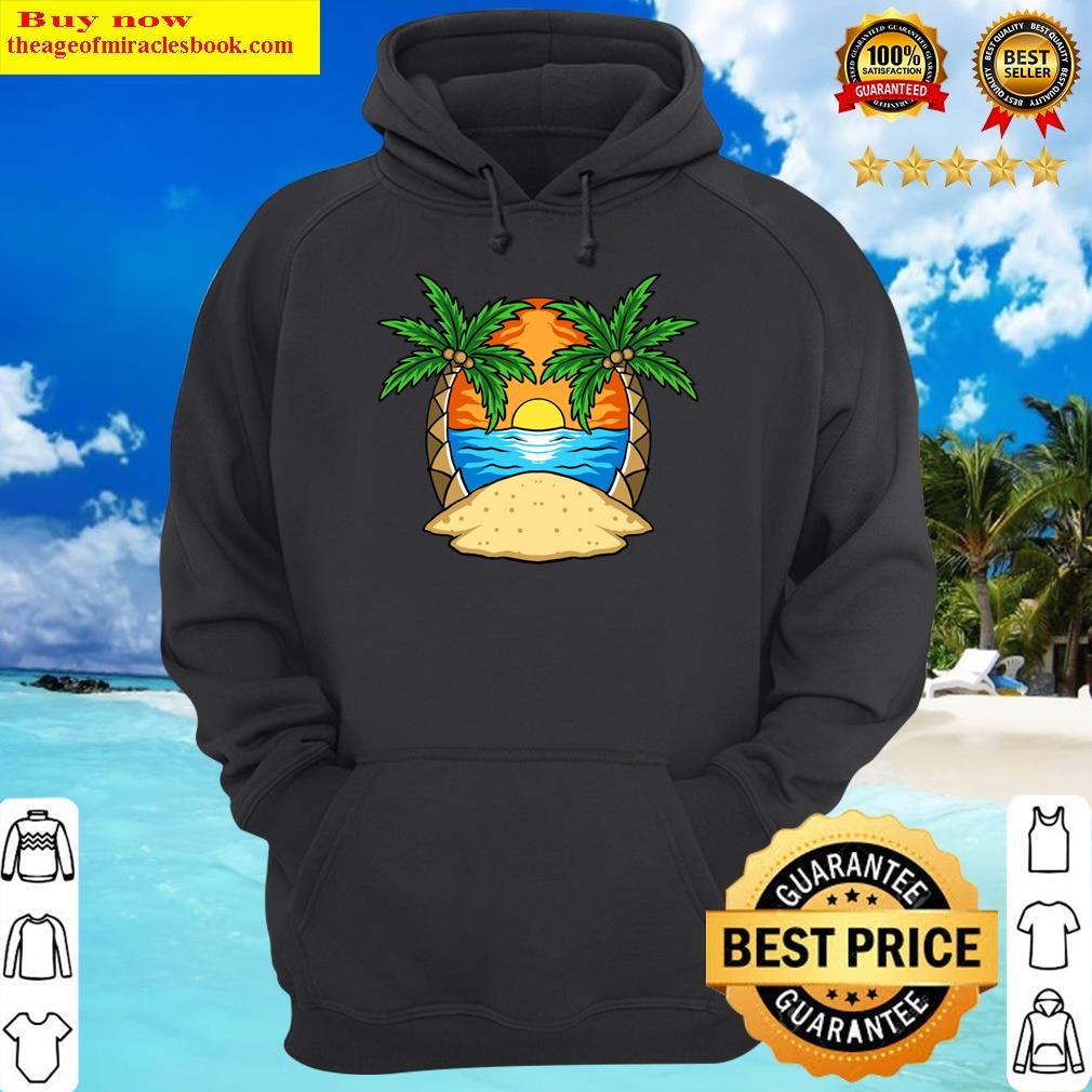 summer beach sun hoodie