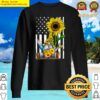 sunflower gnome playing guitar hippie gnomes sweater