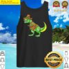 t rex dinosaur with sombrero and poncho cinco de mayo premium tank top