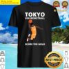team usa basketbal tokyo usa basketball score the gold tokyo 2020 shirt