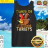 thankful for my 8th grade turkeys thanksgiving teacher tank top