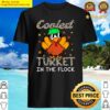 thanksgiving coolest turkey in the flock boys girls kids shirt