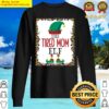 the tired mom elf leopard elf christmas gift sweater