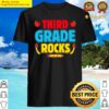 third grade rocks welcome back to school shirt