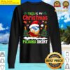 this is my christmas pajama volleyball christmas trees sweater