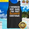 this is my halloween costume funny simple halloween adult tank top