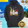 three nordic gnomes swedish cute elves christmas long sleeve hoodie