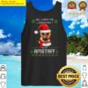 ugly all i want for christmas is my amstaff xmas premium tank top