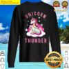 unicorn thunder sweater