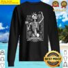 vegan tarot card gothic vegetarian skull astrology queen sweater
