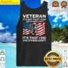 veteran its not that i can and others cant tank top