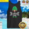 video gamer gnome christmas family matching group costume tank top