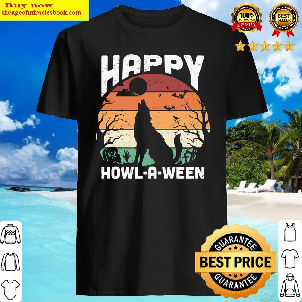 Vintage Happy Howl-o-ween Shirt