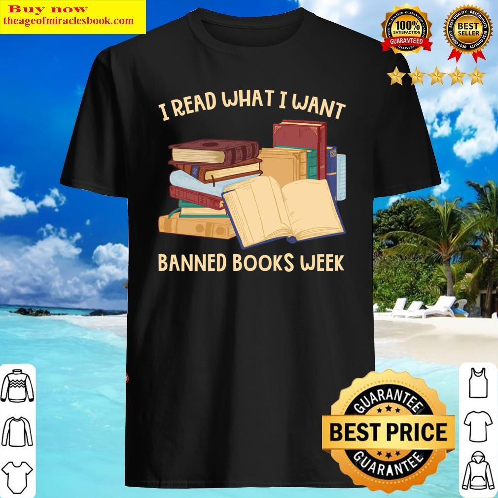 Vintage I Read What I Want Funny Book Lovers Shirt