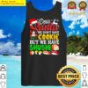 we dont have cookies but sushi christmas santa cookie sushi tank top