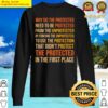 why do the protected need to be protected rn sweater