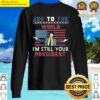 womens funny trump best trump ugly christmas usa design v neck sweater