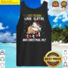 womens i just freaking love sloths and christmas ok sloth lovers v neck tank top
