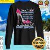 womens im a december girl with my heart funny happy birthday sweater