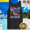 womens im a december girl with my heart funny happy birthday tank top