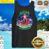 yoga santa claus santa doing a yoga pose and the caption have a merry peaceful christmas tank top