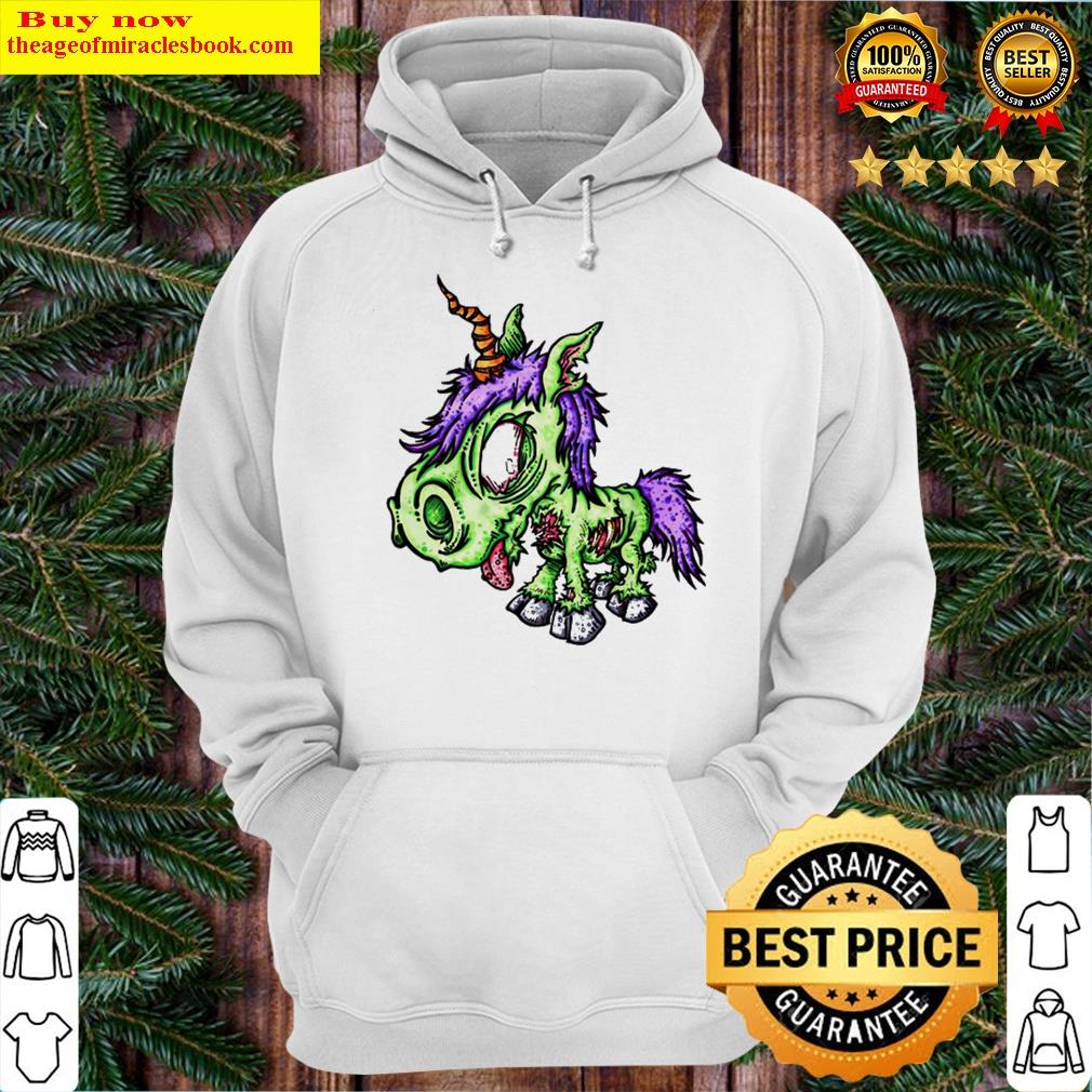 zombie unicorn magic classic hoodie