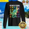 100th day of school for toddlers kids gift kids t rex sweater