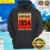 68 year old gifts vintage 1954 limited edition 68th birthday hoodie