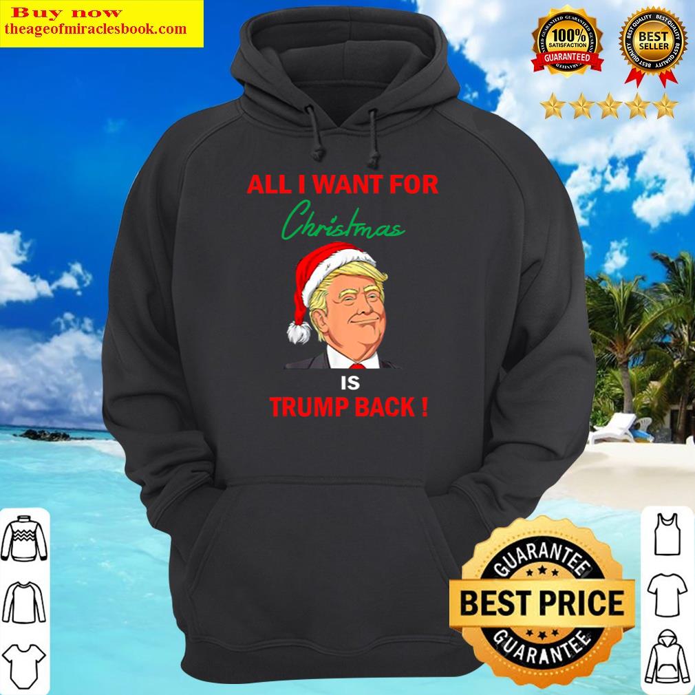 All I Want For Christmas Is Trump Back Classic Costume Shirt Hoodie